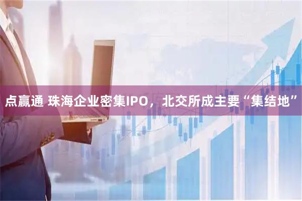 点赢通 珠海企业密集IPO，北交所成主要“集结地”